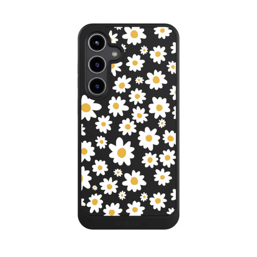 Samsung Galaxy S24+ NIVOcore Daisy Flower Seamless Pattern Transparent