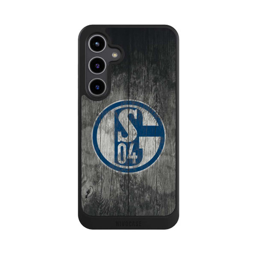 Samsung Galaxy S24+ NIVOcore Schalke 04 Holz Look