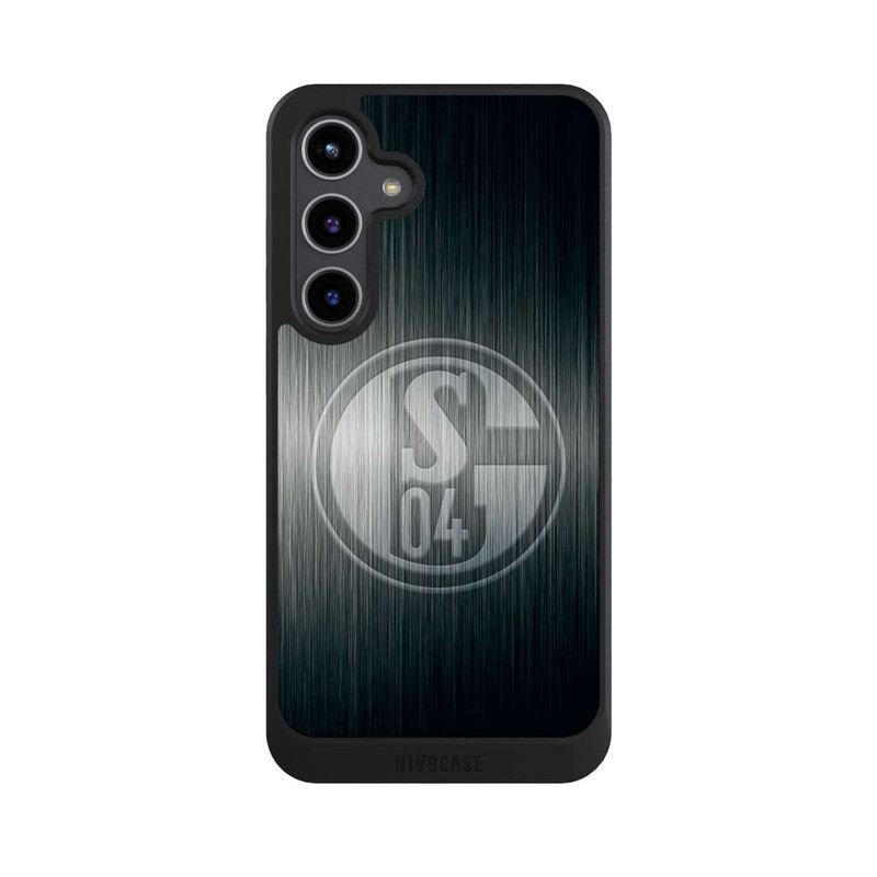 Galaxy S24 + NIVOcore Schalke 04 Metall Look
