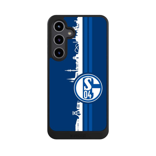 Samsung Galaxy S24+ NIVOcore Schalke 04 Skyline Blau