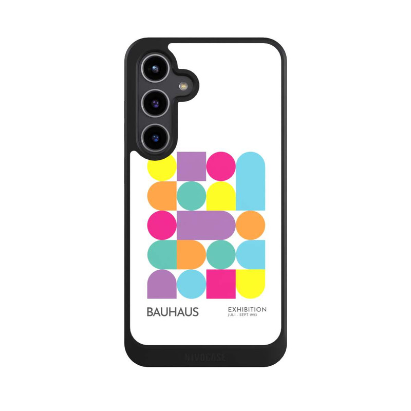 Galaxy S24 + NIVOcore Bauhaus Funky Colours
