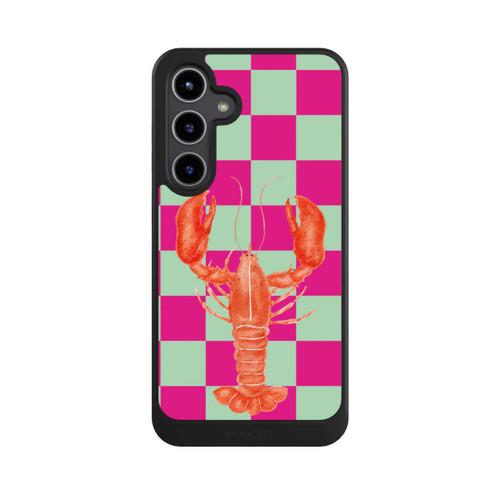 Samsung Galaxy S24+ NIVOcore Pink Checkers Lobster