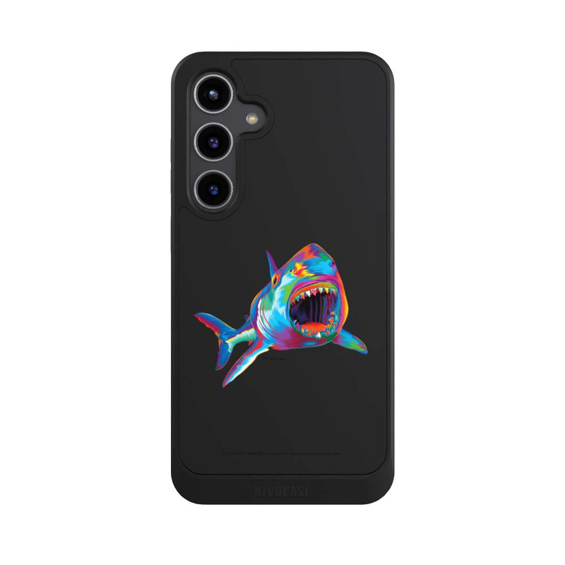 Galaxy S24 + NIVOcore Shark Pop Colour transparent
