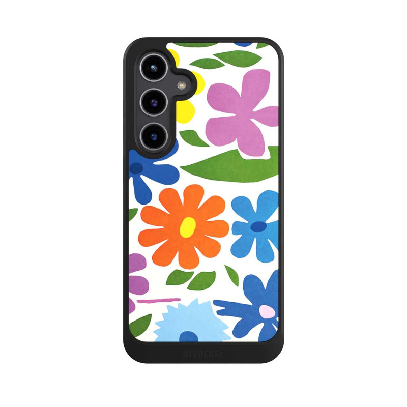 Galaxy S24 + NIVOcore Matisse Groovy Flower Garden