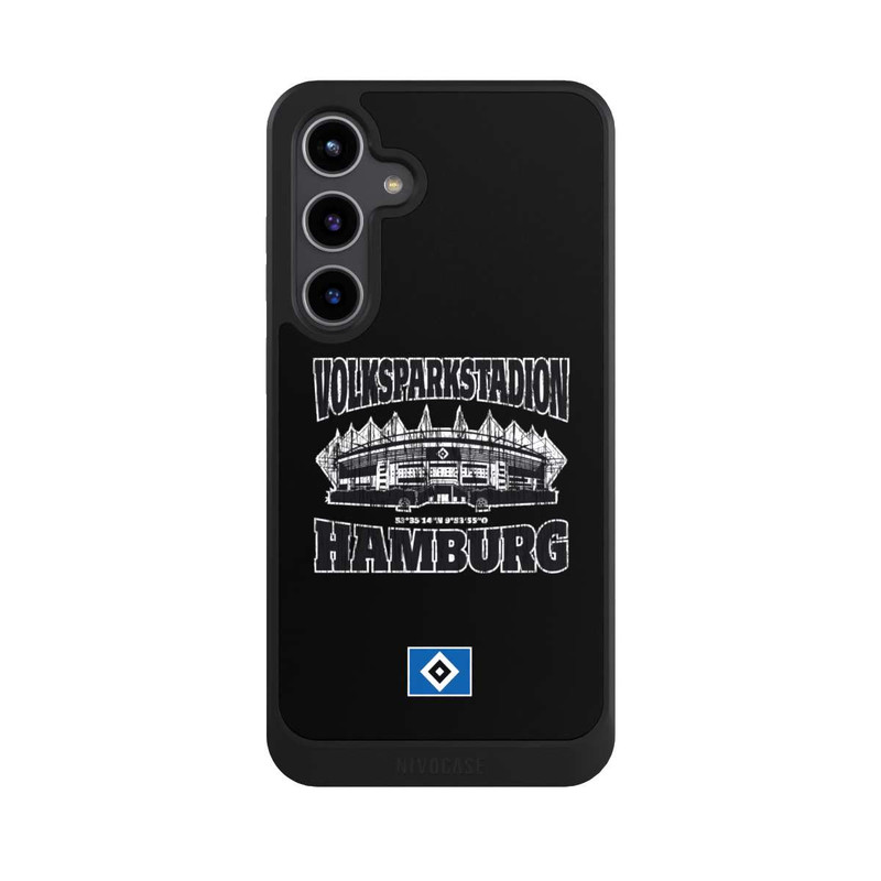 Galaxy S24 + NIVOcore HSV Volksparkstadion Schwarz