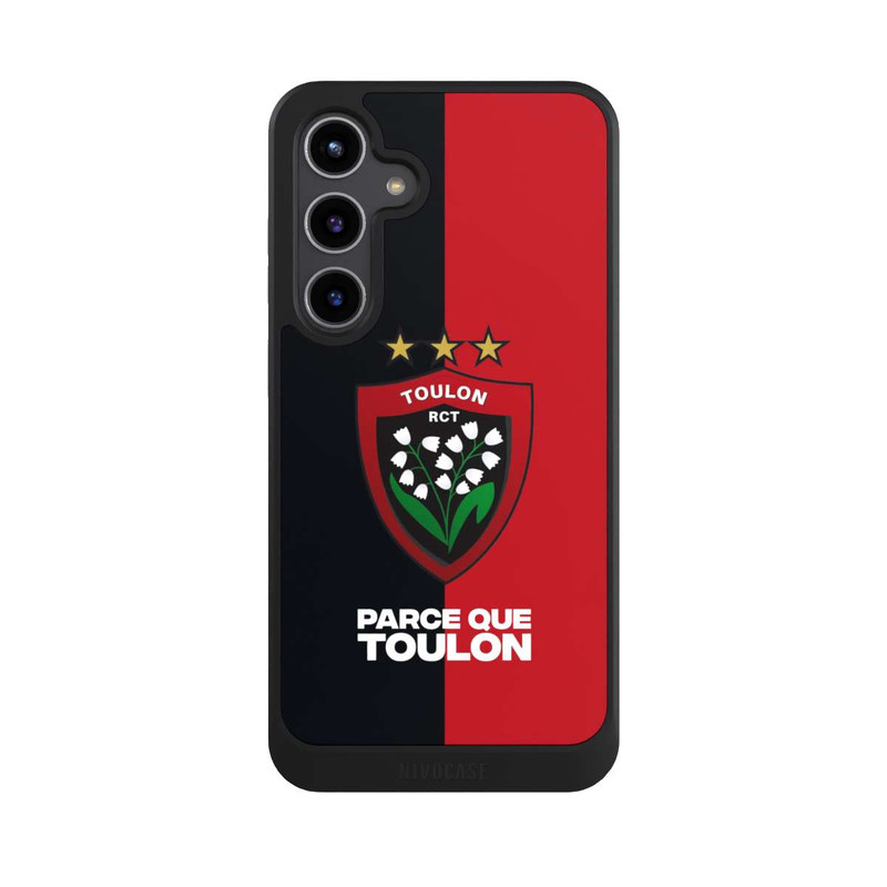 Galaxy S24 + NIVOcore RCT Logo Rouge Noir