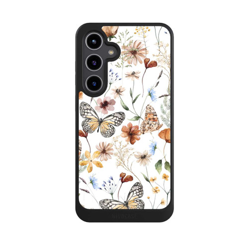 Samsung Galaxy S24+ NIVOcore Wildflowers and Butterflies Pattern