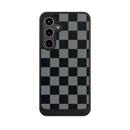 Samsung Galaxy S24+ NIVOcore Schachbrett Schwarz Grau