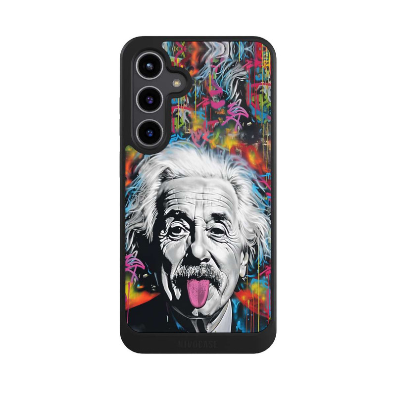Galaxy S24 + NIVOcore Physiker Bunte Zunge Raus