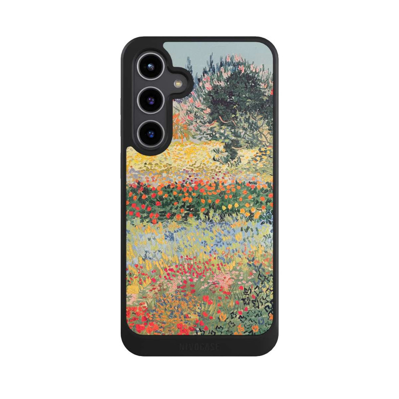 Galaxy S24 + NIVOcore Garden in Bloom, Arles, July 1888 by Vincent van Gogh