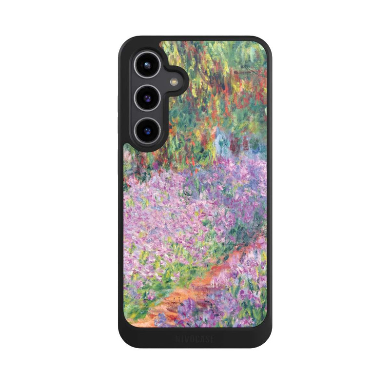 Galaxy S24 + NIVOcore The Artists Garden at Giverny by Claude Monet