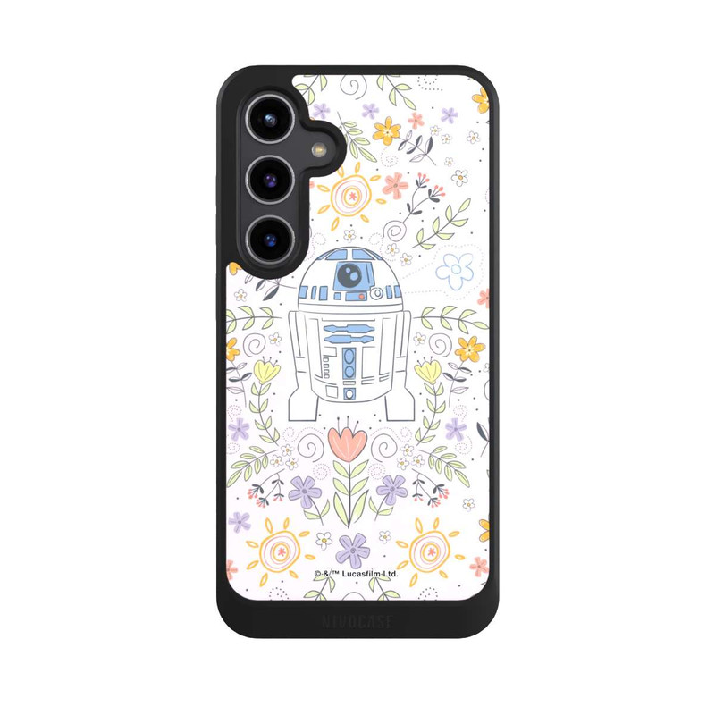 Galaxy S24 + NIVOcore R2D2 Blumen Muster