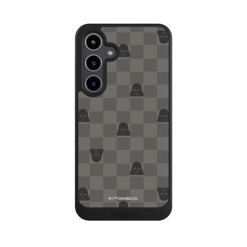 Galaxy S24 + NIVOcore Darth Vader Schachbrettmuster Schwarz
