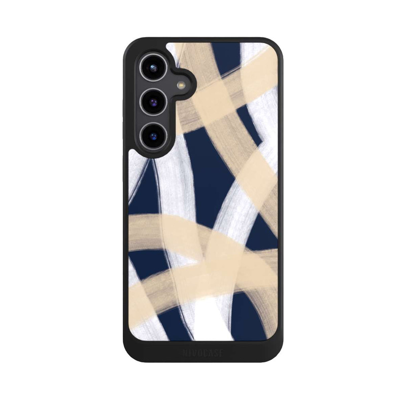 Galaxy S24 + NIVOcore Laced Up Beije Blue