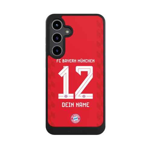 Samsung Galaxy S24+ NIVOcore FC Bayern München Trikot Personalisierbar 25-26