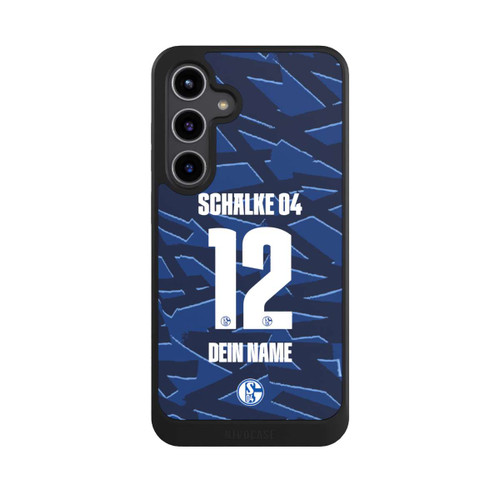 Samsung Galaxy S24+ NIVOcore Schalke 04 Trikot Personalisierbar 25-26