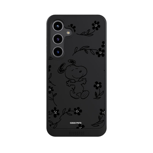 Samsung Galaxy S24+ NIVOcore Snoopy und Flowers Transparent