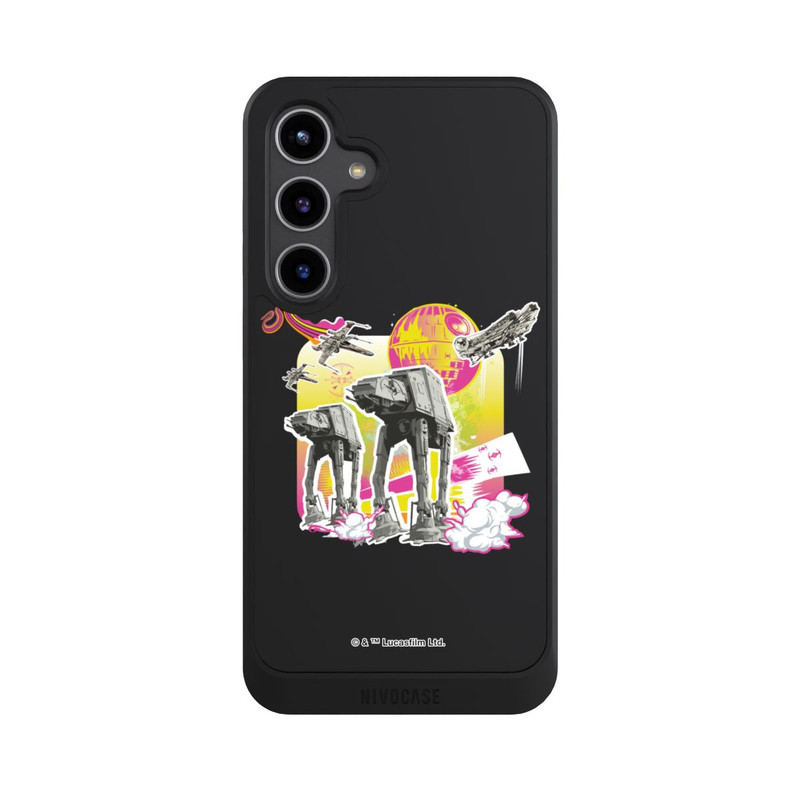 Galaxy S24 + NIVOcore AT-AT All Terrain Armored Transport Neon Star Wars