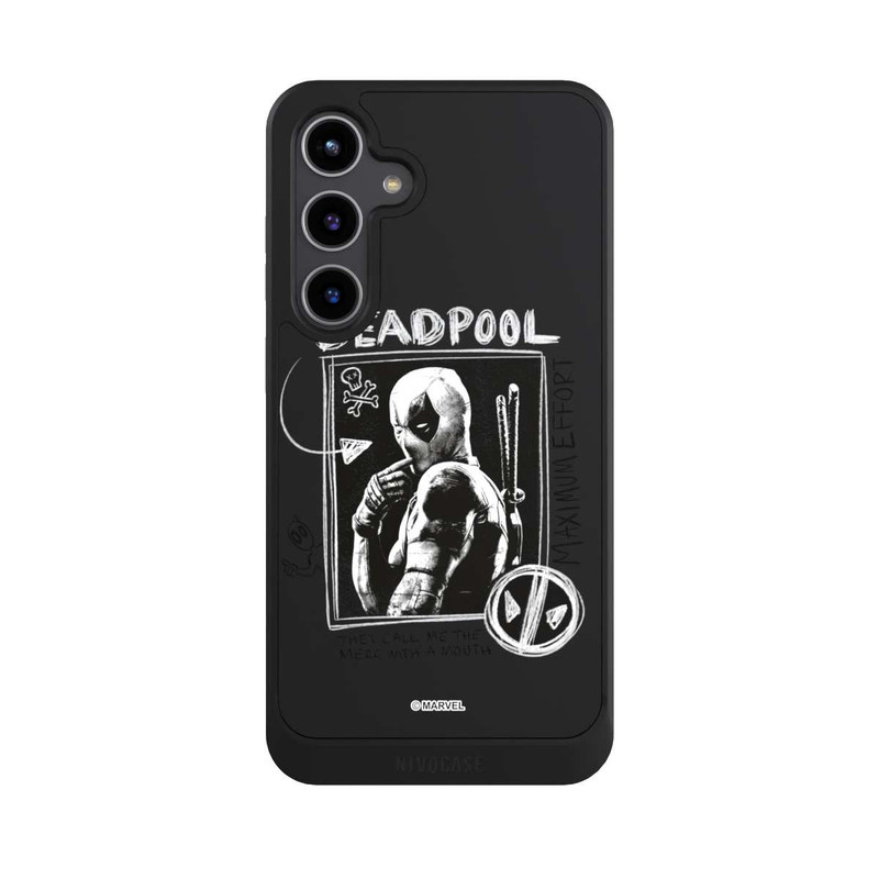 Galaxy S24 + NIVOcore Deadpool Transparent
