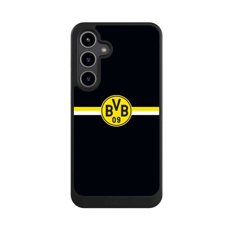Galaxy S24 + NIVOcore BVB Logo Streifen