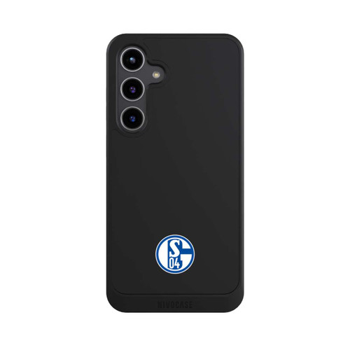 Samsung Galaxy S24+ NIVOcore FC Schalke 04 Logo Klein Transparent