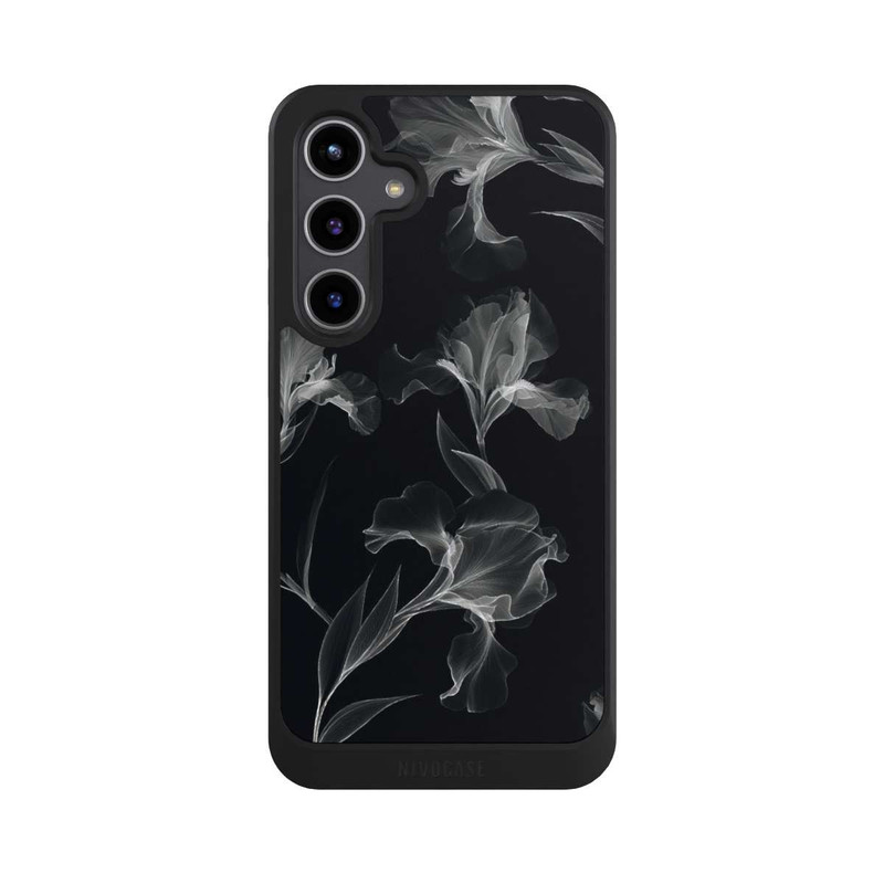 Galaxy S24 + NIVOcore Black and White Photocopy x Ray of Flowers