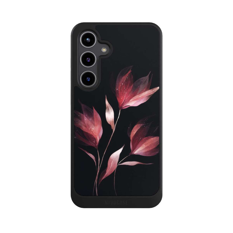 Galaxy S24 + NIVOcore Fleur de Bourgogne Négatif