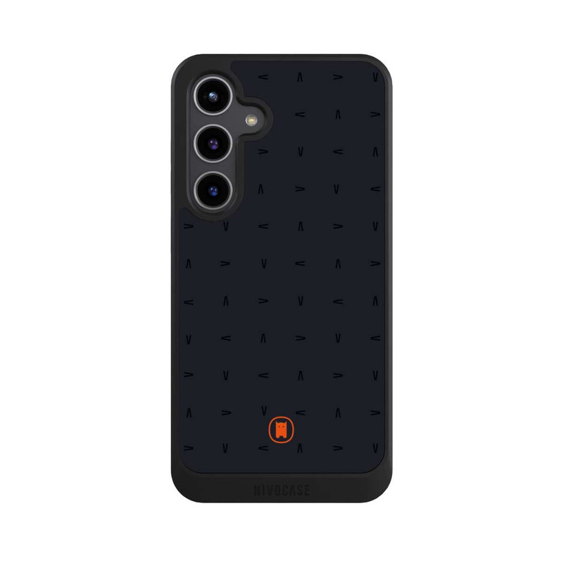Galaxy S24 + NIVOcore Nivocase Pattern Dark Grey