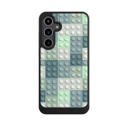 Samsung Galaxy S24+ NIVOcore Modèle de blocs verts