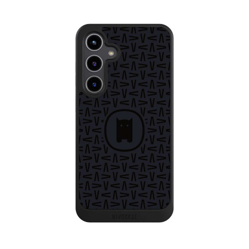 Samsung Galaxy S24+ NIVOcore Nivocase Muster Schwarz Grau
