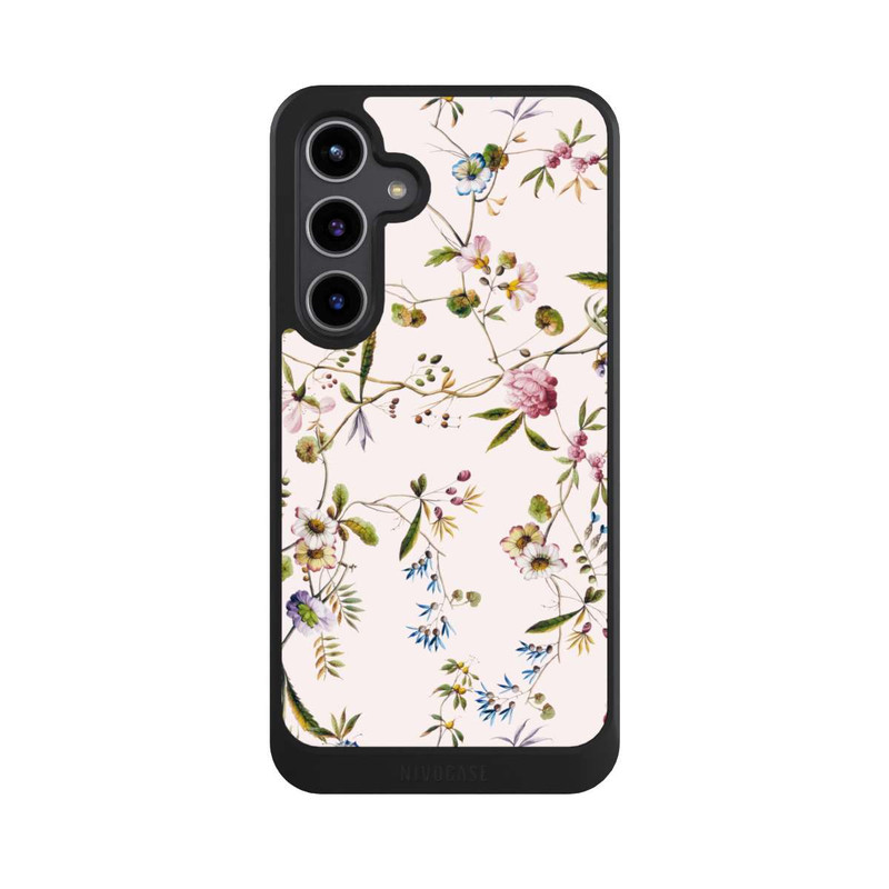 Galaxy S24 + NIVOcore Vintage Blumen Spring