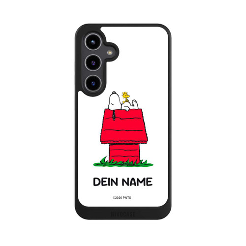 Samsung Galaxy S24+ NIVOcore Snoopy and Woodstock Classic Personalisierbar