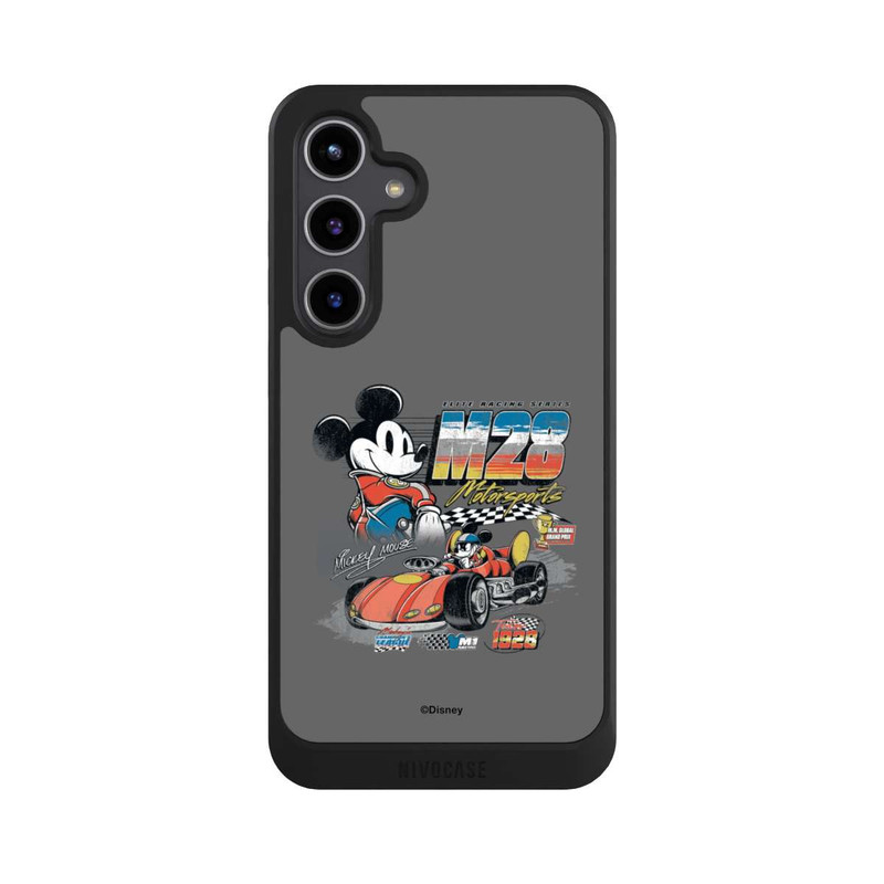Galaxy S24 + NIVOcore Mickey Racing Car Grey M28