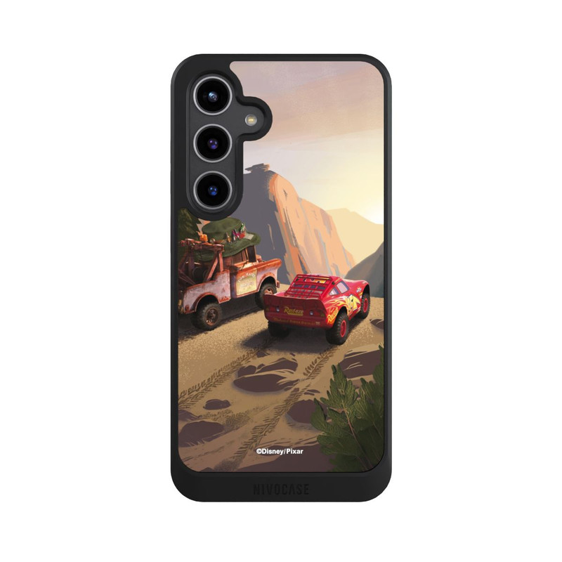 Galaxy S24 + NIVOcore Disney Pixar Cars Sunset Lightning McQueen and Mater