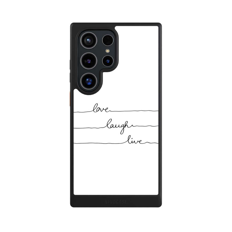 Galaxy S24 Ultra NIVOcore Love Laugh Live