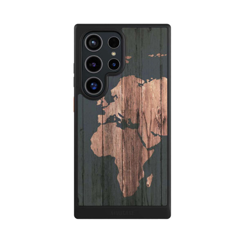 Samsung Galaxy S24 Ultra NIVOcore Wooden World Map