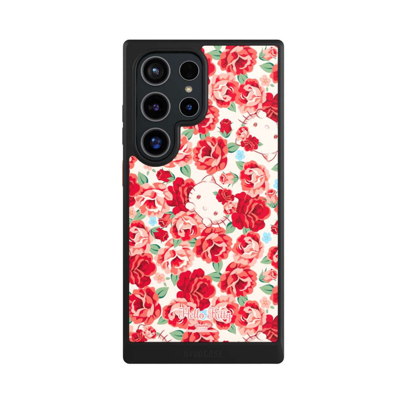 Galaxy S24 Ultra NIVOcore Hallo Kitty - Magnolie Rot