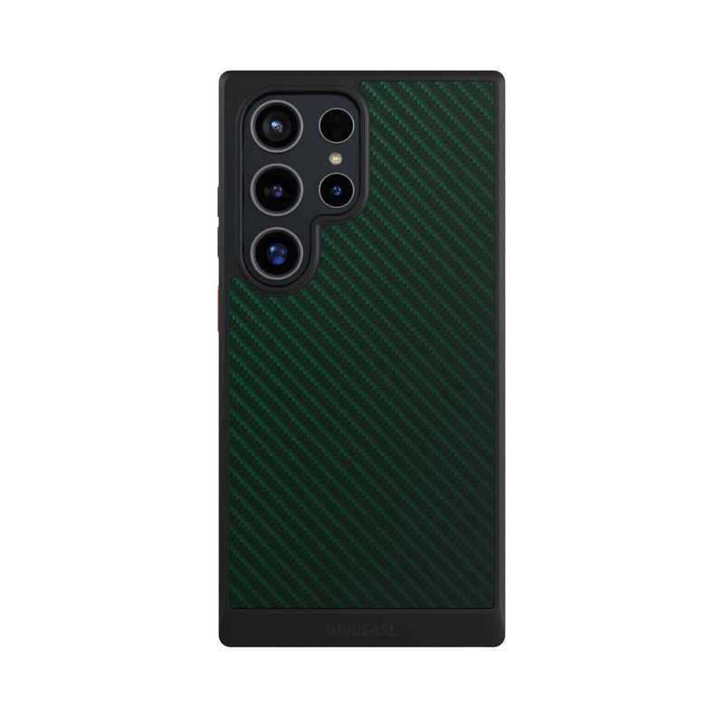 Galaxy S24 Ultra NIVOcore British Racing Green Carbon