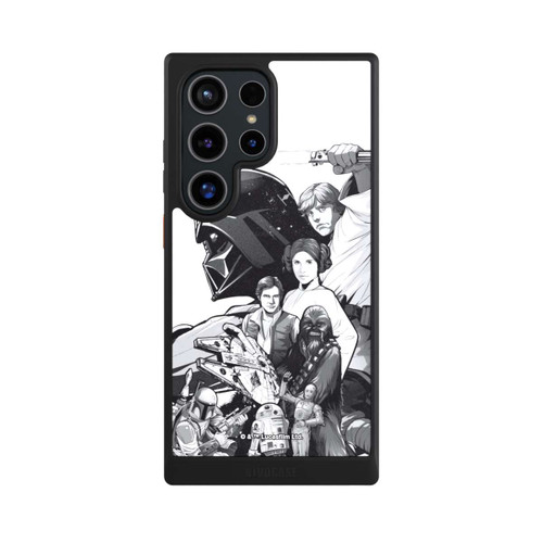 Samsung Galaxy S24 Ultra NIVOcore Star Wars Characters - Black and White