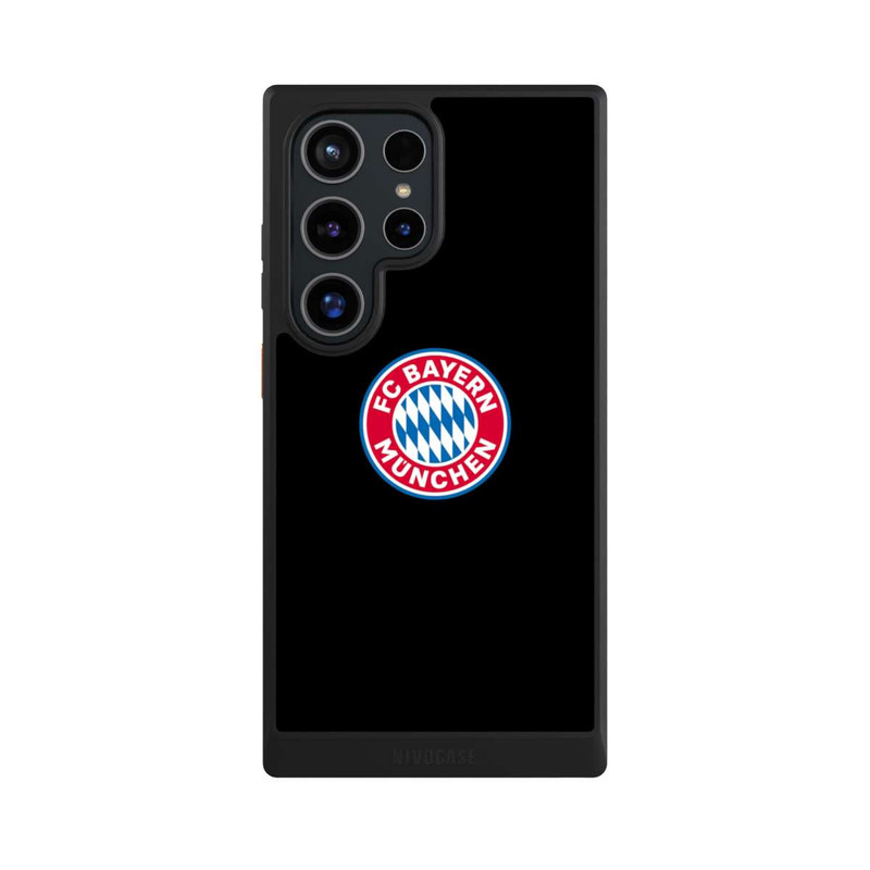 Galaxy S24 Ultra NIVOcore FCB Logo auf Schwarz