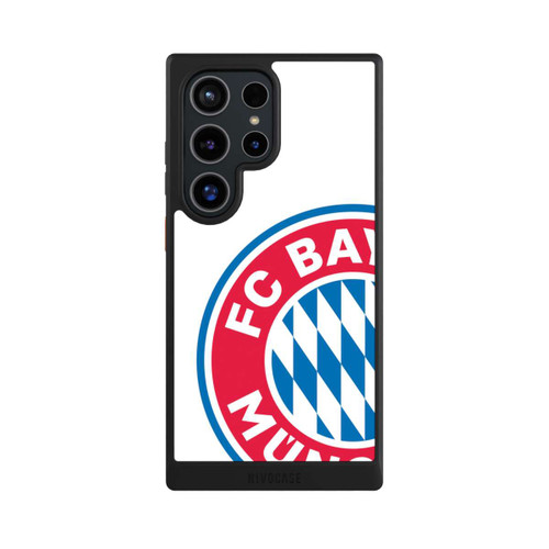 Samsung Galaxy S24 Ultra NIVOcore Großes FCB Logo Weiß