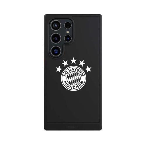 Samsung Galaxy S24 Ultra NIVOcore FCB Logo einfarbig mit Sternen - ohne Hintergrund