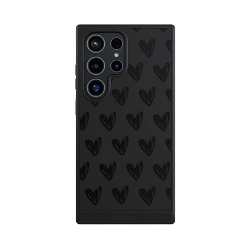 Samsung Galaxy S24 Ultra NIVOcore Coeurs noirs sans fond