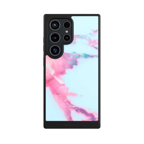 Samsung Galaxy S24 Ultra NIVOcore Light Blue Iridescent Vein Marble