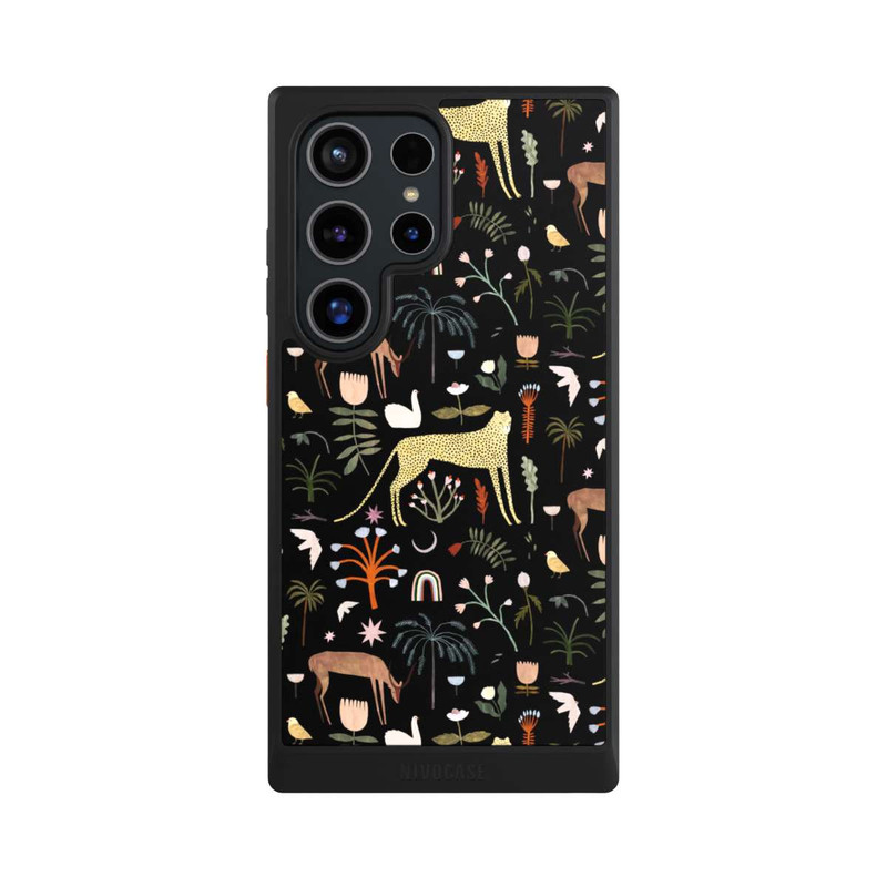 Galaxy S24 Ultra NIVOcore Wild garden letters by Léa Le Pivert