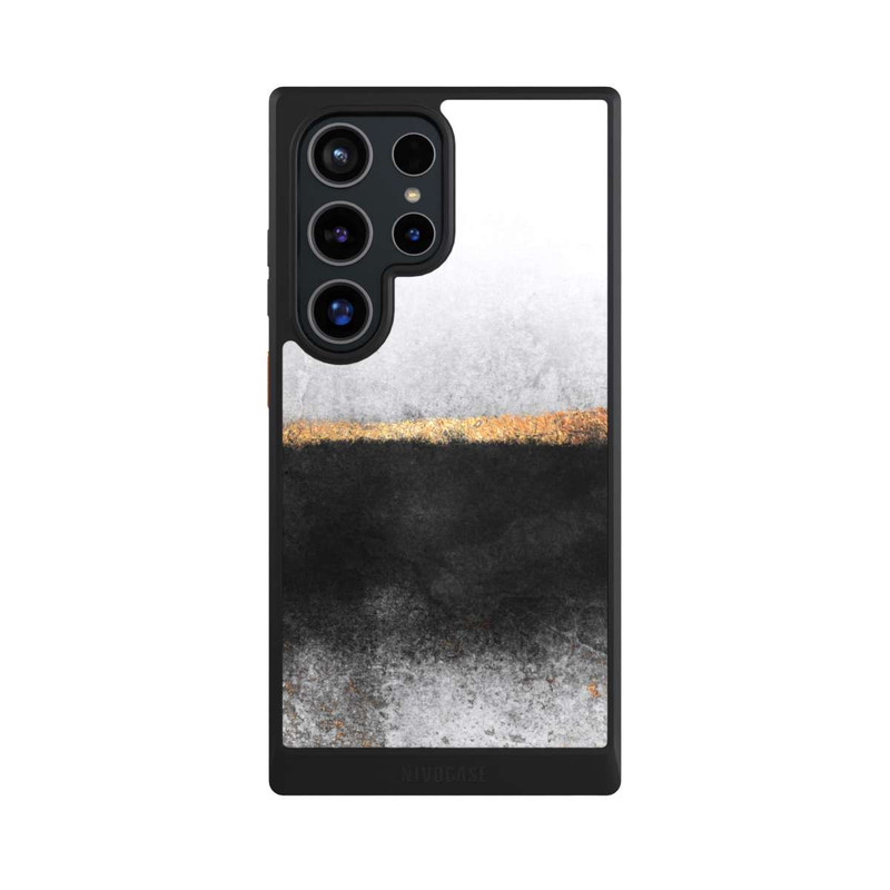 Galaxy S24 Ultra NIVOcore Ruß und Golddruck