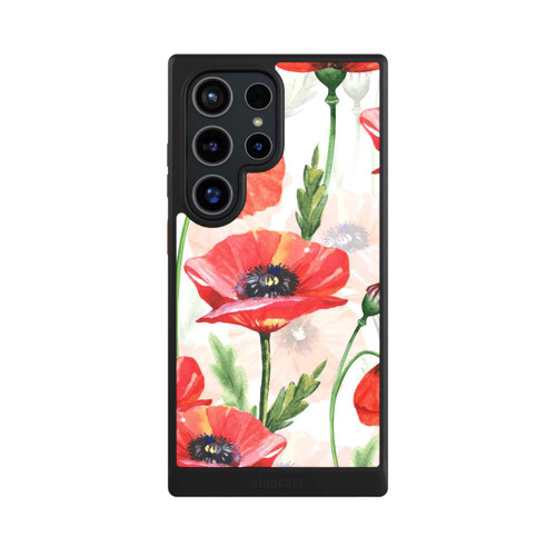 Samsung Galaxy S24 Ultra NIVOcore Watercolor Poppies