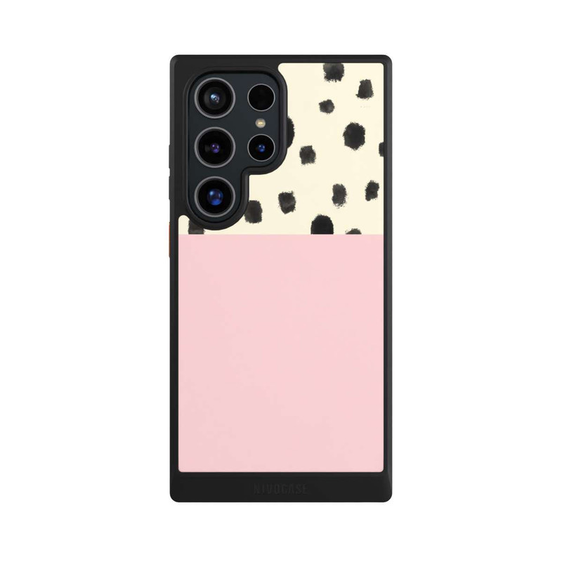 Galaxy S24 Ultra NIVOcore Punkte und Rosa