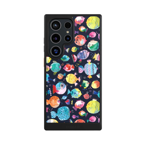 Samsung Galaxy S24 Ultra NIVOcore Beach Puffer Fishes Kids Navy