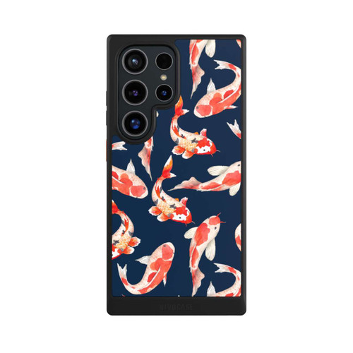 Samsung Galaxy S24 Ultra NIVOcore Coral Fish on Blue Background